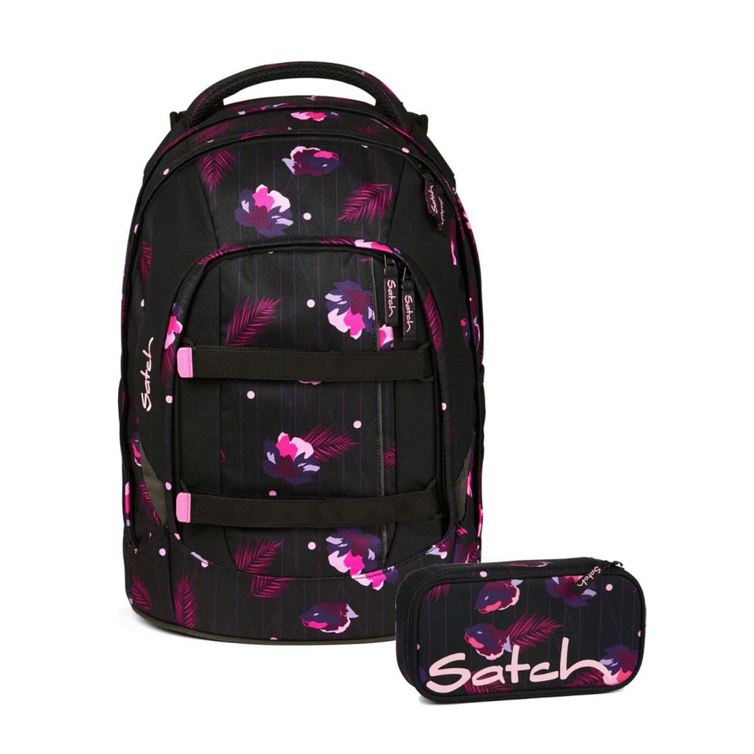 satch Pack Schulrucksack Set 2tlg. mit Schlamperbox Mystic Nights