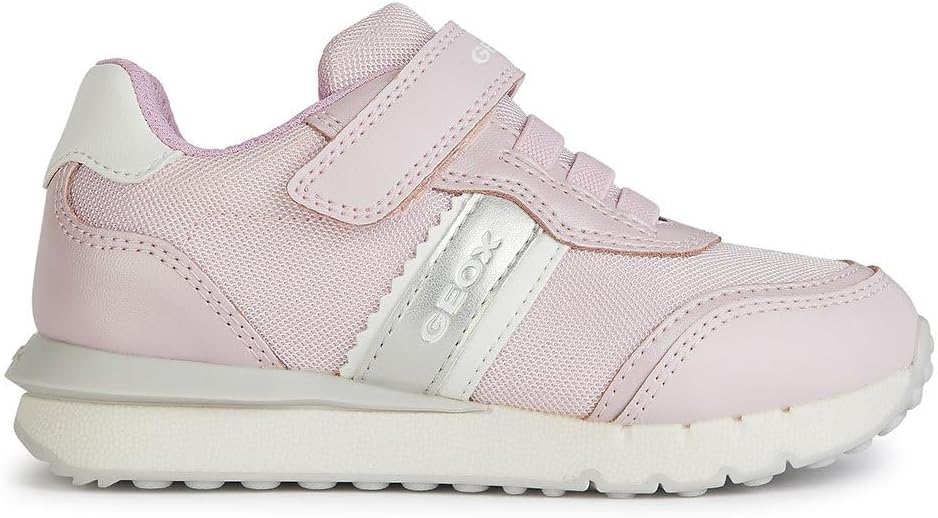 Geox Mädchen J Fastics Girl B Sneaker 39 EU Pink White, 39 EU Pink White