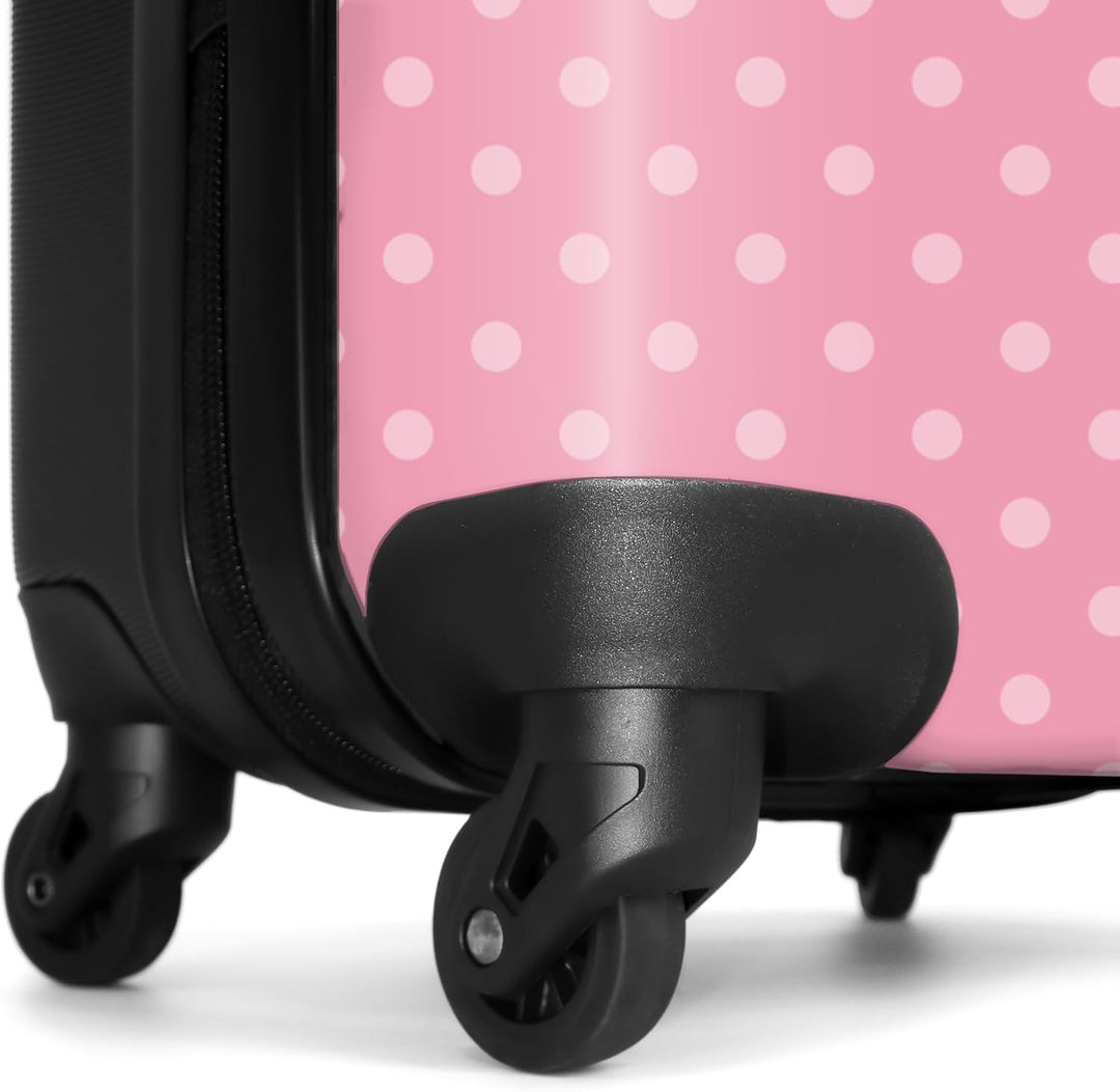 NoBoringSuitcases.com® Handgepäck, Hartschalenkoffer mit TSA Schloss, Trolley, Reisekoffer, Carry on