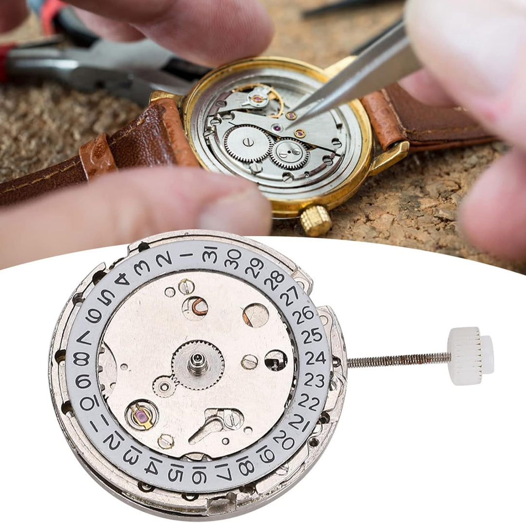 TOPINCN 2813 Uhrwerk, automatisches Uhrwerk, automatisches Uhrwerk, langlebig, praktische Serviceuhr