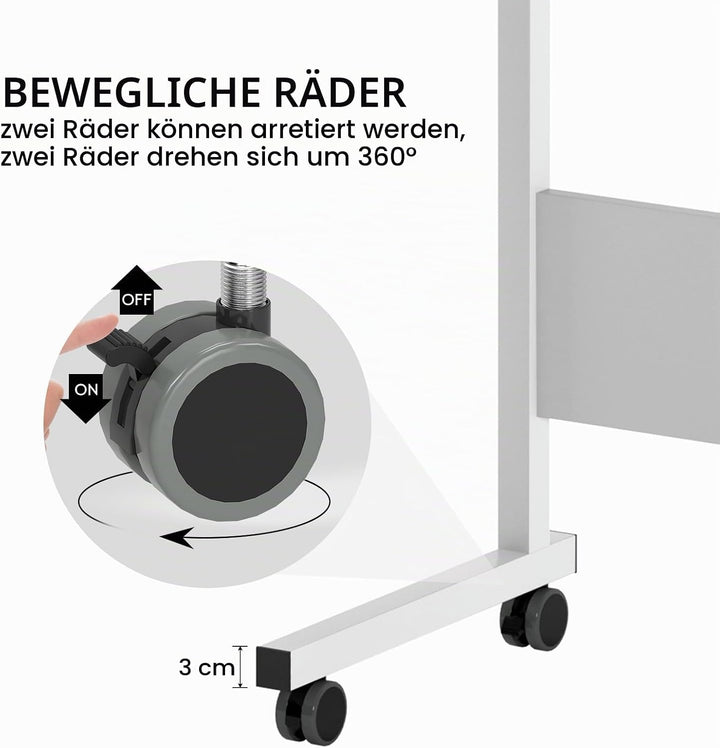 sogesfurniture höhenverstellbar Laptoptisch Computertisch mit Tablet Steckplatz, 80 * 40cm PC Tisch