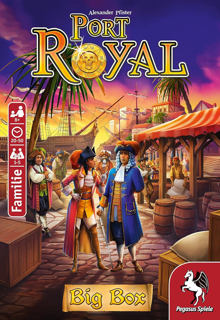 Pegasus Spiele 18148G - Port Royal Big Box, Keine Single, Single
