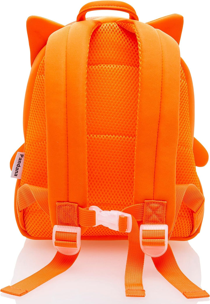 Pandana Kinderrucksack Felix Fuchs mit Brustgurt für Jungen und Mädchen ab 2 Jahren für Kindergarten