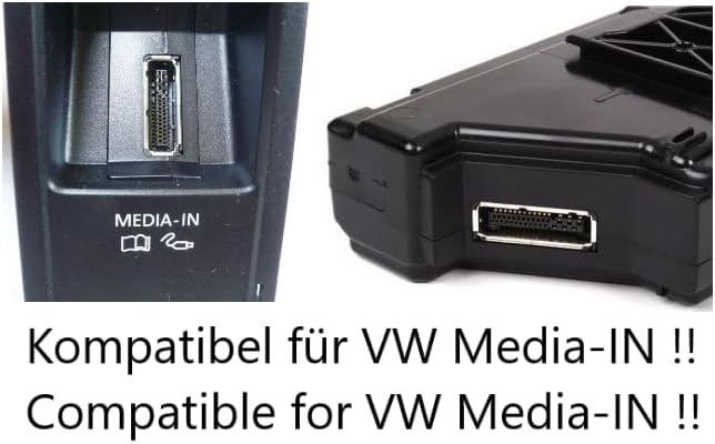 BlueMusic Bluetooth Audio Adapter kompatibel mit VW MDI Audi MMI 3G 3G+ AMI RNS-E Concert Symphony 4