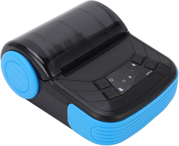 Fafeicy Mini Tragbarer Kabelloser 80mm Thermodrucker für Quittungen Tickets Rechnungen POS System Ko