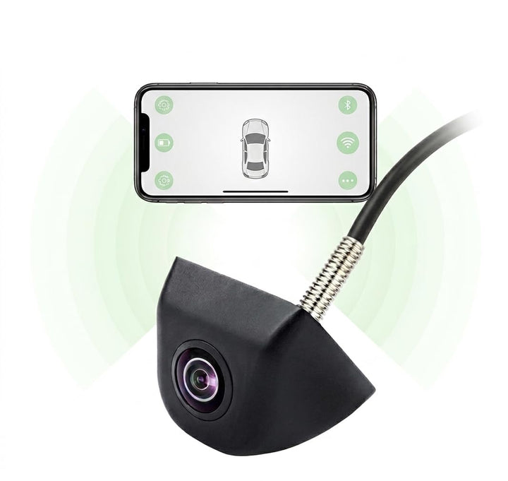 Rückfahrkamera WiFi 5G – HD 720p, Nachtsicht, 170° Weitwinkel, wasserdicht IP68, kompatibel mit Andr