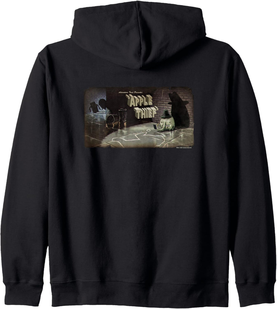 Adventure Time Apple Thief Card Kapuzenjacke