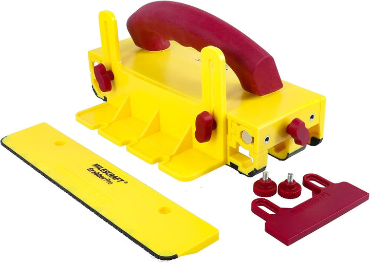 Milescraft 3406 Hochwertiger und robuster Werkstückschieber für Tischkreissägen, Frästische, Bandsäg
