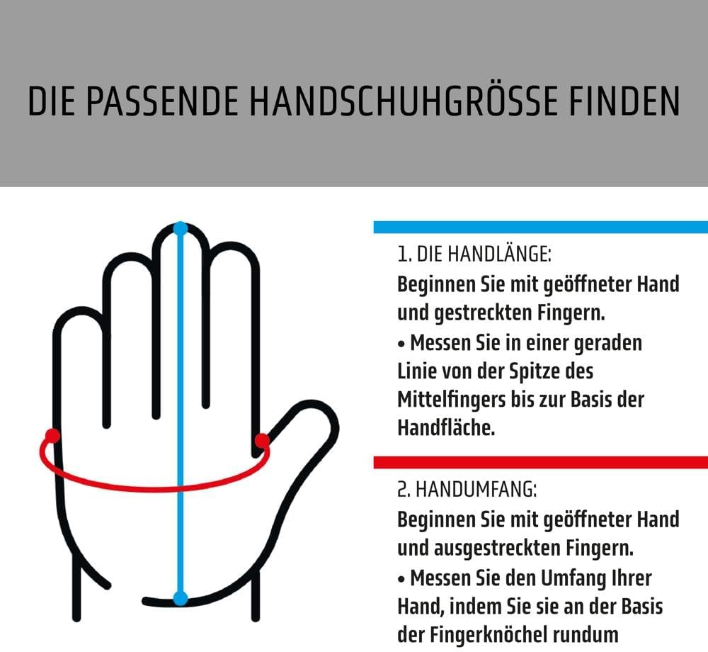 Level Unisex – Erwachsene Gants Fly Handschuhe 7 - S Black, 7 - S Black