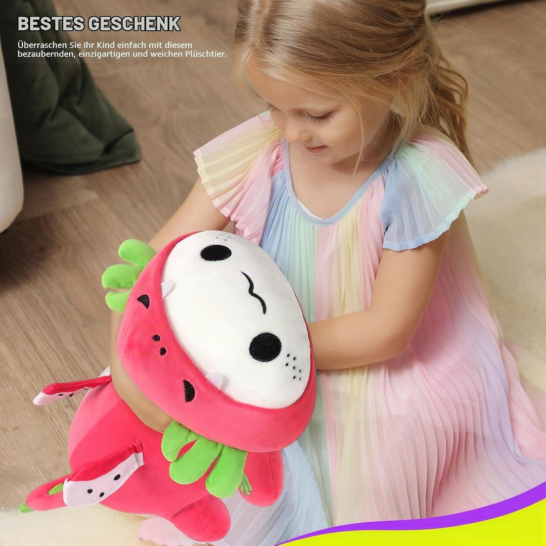 shownicer Plüschtier Axolotl Kuscheltier Stofftier Kawaii Axolotl Plüsch, Axolotl Plüschkissen Spiel