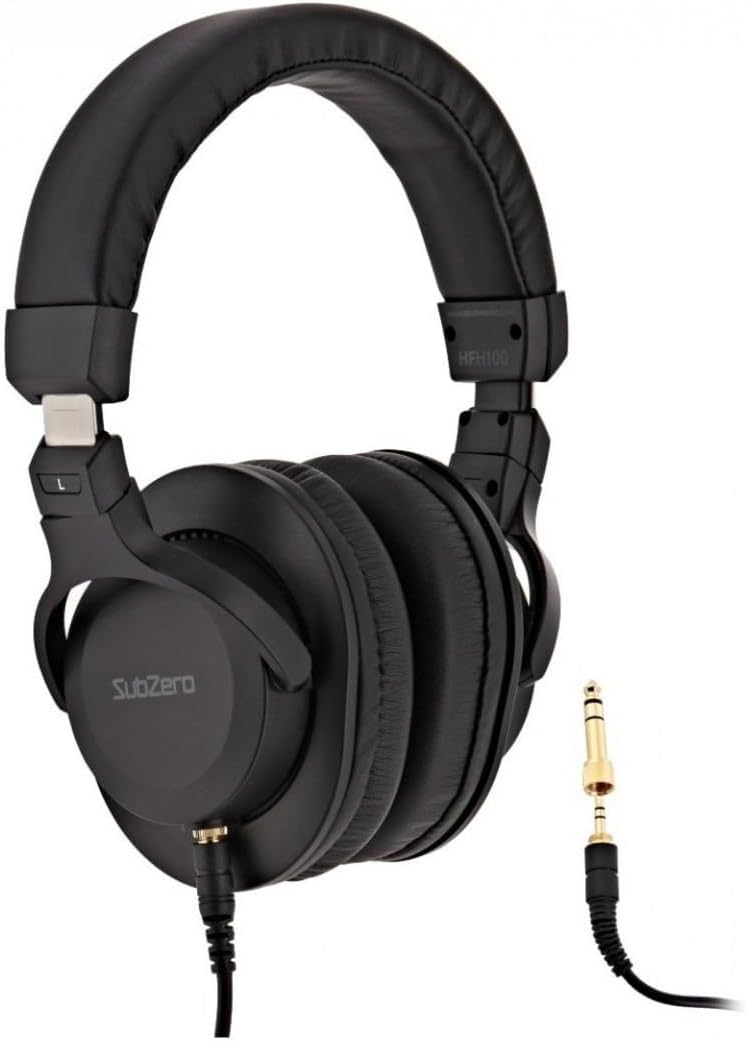 SubZero HFH100 Geschlossener Hi-Fi-Kopfhörer mit abnehmbarem Kabel