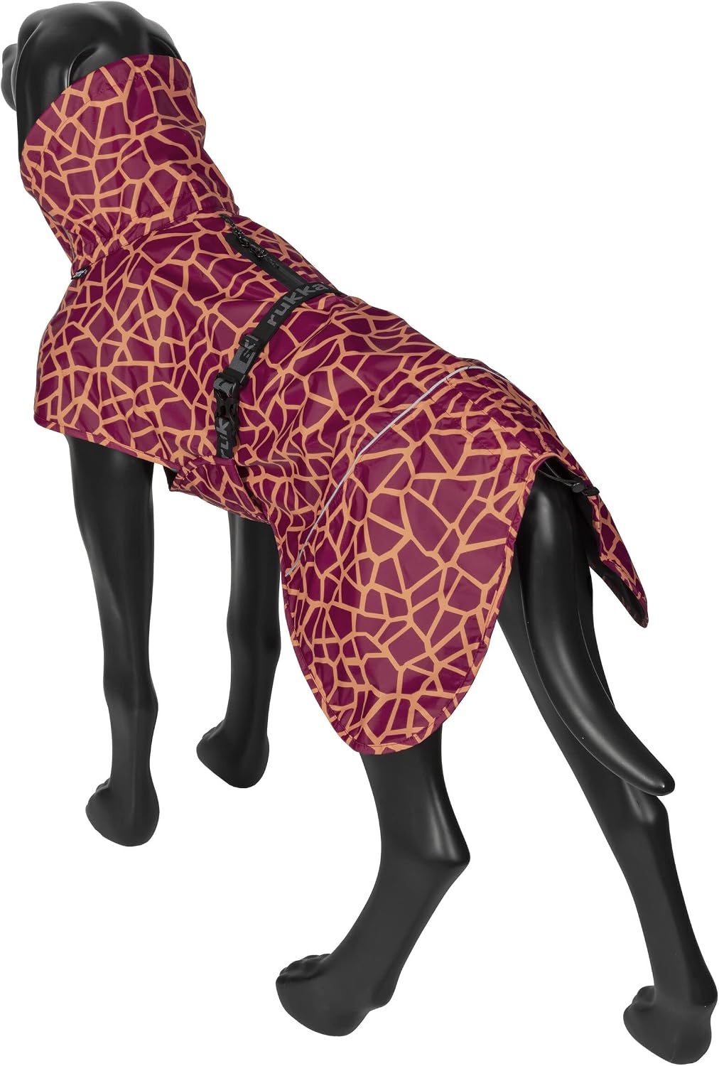 Rukka Pets HAYTON WARM Raincoat Regenmantel für Hunde Karminrot 60 60 Karminrot, 60 Karminrot