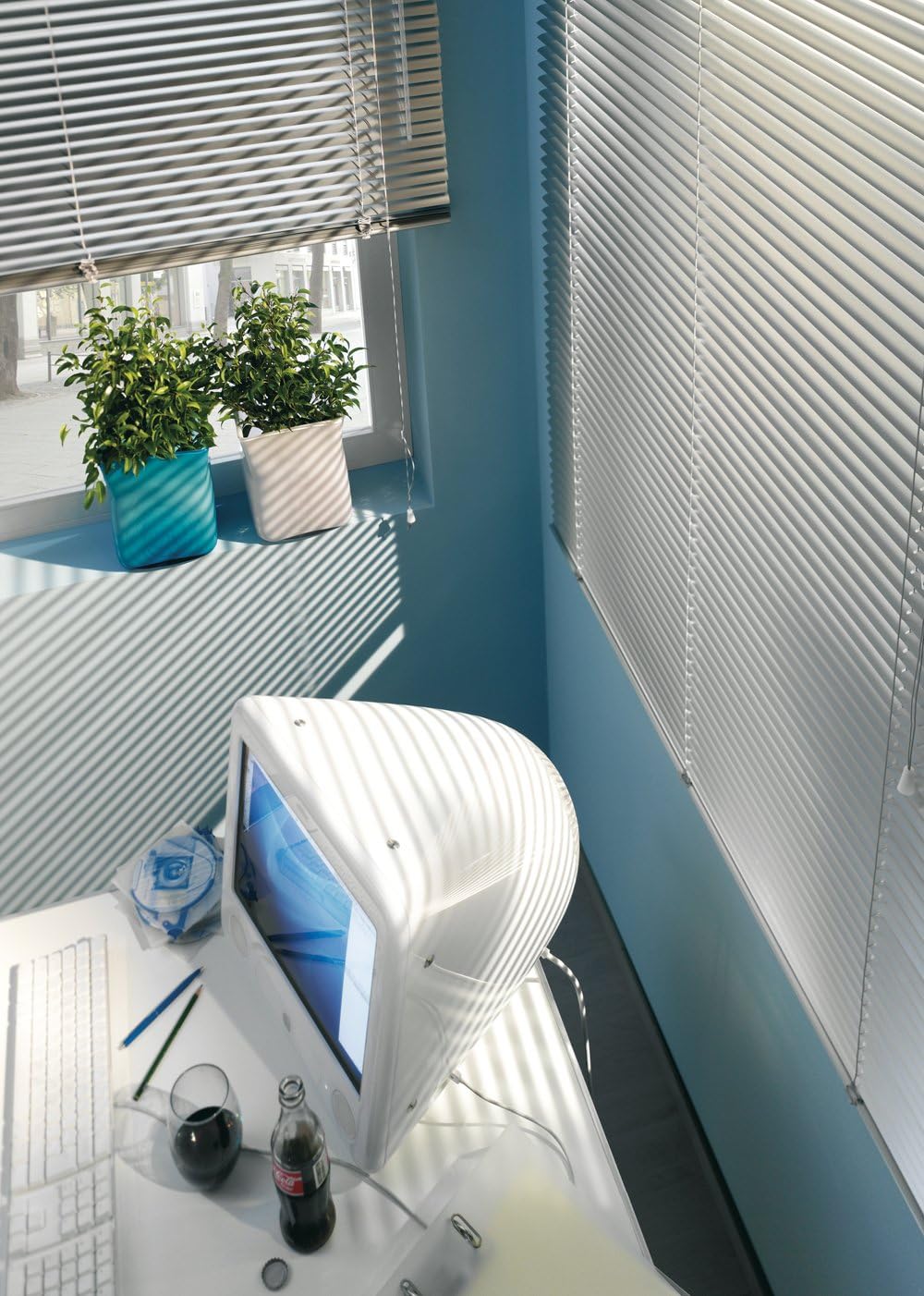 GARDINIA Alu-Jalousie, Sichtschutz, Lichtschutz, Blendschutz, Wand- und Deckenmontage, Aluminium-Jal