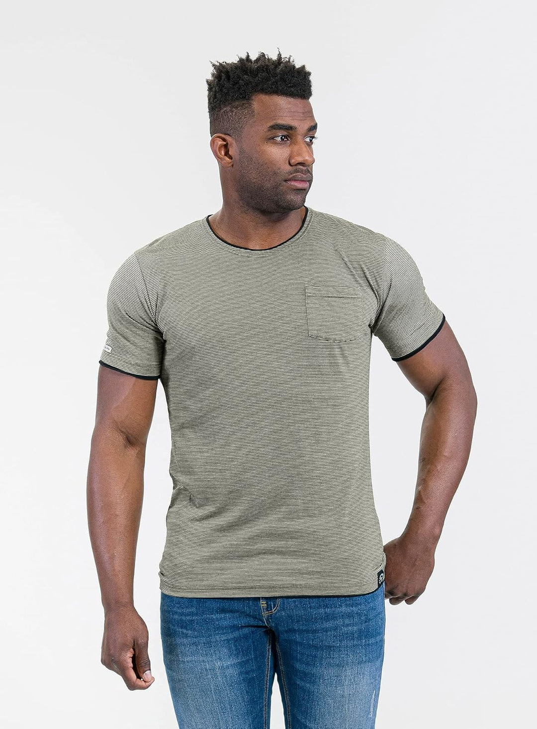 KEY LARGO Herren Mt Karl-Heinz Round T-Shirt S Forest Green (1538), S Forest Green (1538)