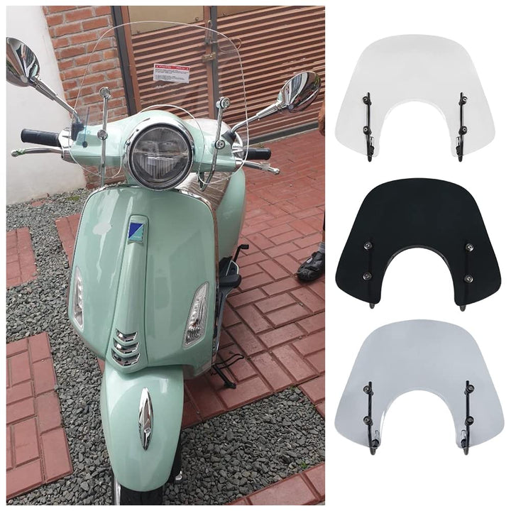 Scooter Windschutzscheibe Flyscreen Deflectors Visier für Vespa Primavera 50 125 150 Primavera 50 Pr