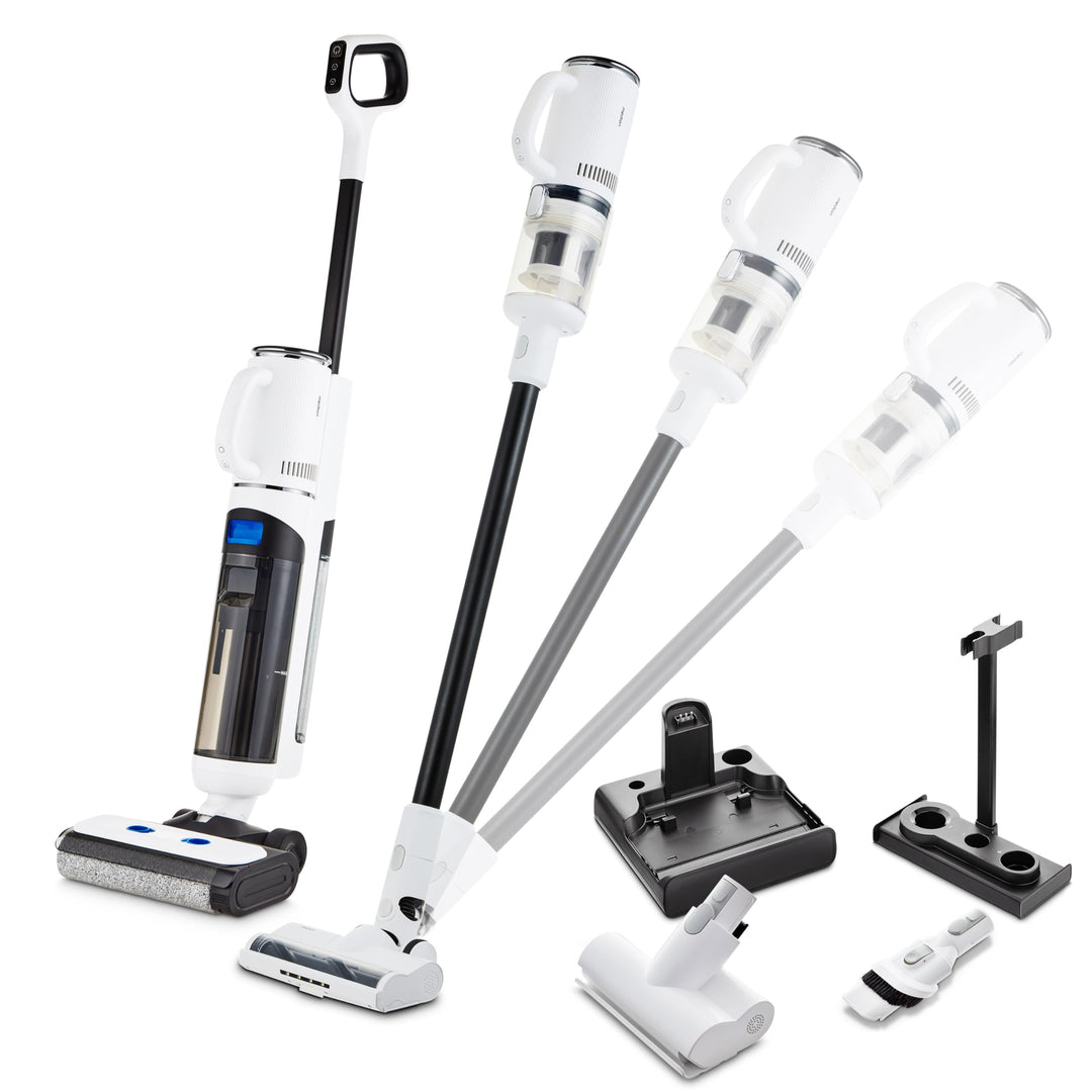 MEDION Nass Trockensauger H30 (2in1 kabelloser Saugwischer und Akku Staubsauger, bis zu 45 Min Laufz