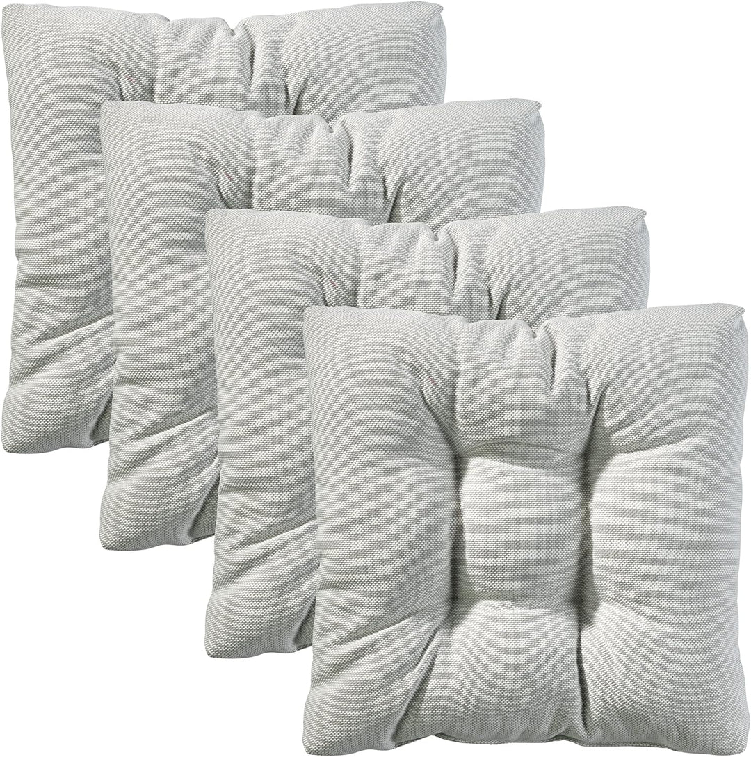 Traumnacht Stuhlkissen Cozy 4er Set, Bequeme Sitzkissen für Gartenstuhl, Küche oder Esszimmer, Indoo