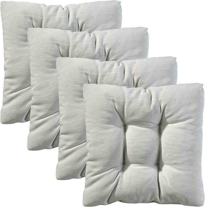 Traumnacht Stuhlkissen Cozy 4er Set, Bequeme Sitzkissen für Gartenstuhl, Küche oder Esszimmer, Indoo