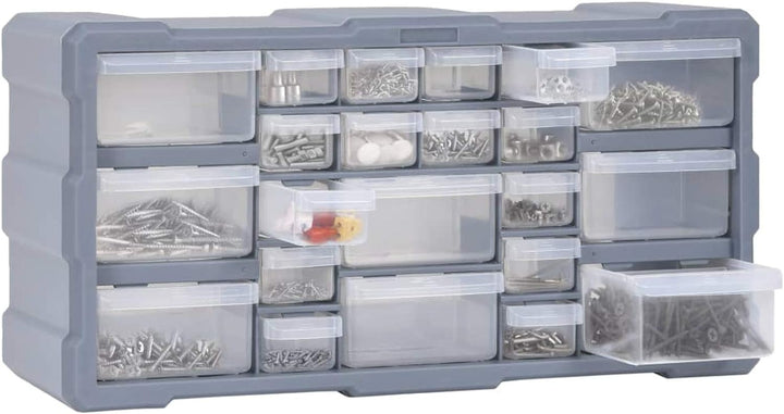 Tidyard Multi Schubladen Organizer mit 22 Schubladen Sortimentskasten Kleinteilemagazin Aufbewahrung