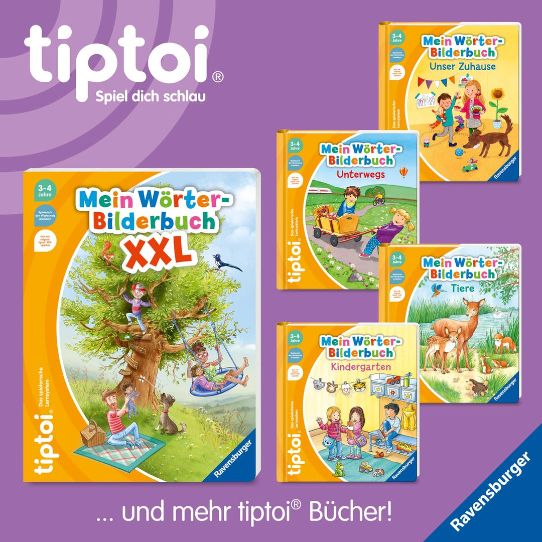 tiptoi® Mein Wörter-Bilderbuch Baustelle, Buch für Kinder ab 3 Jahre, Spiralbindung