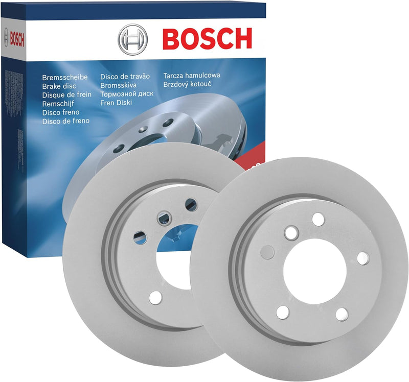 Bosch BD483 Bremsscheiben - Hinterachse - ECE-R90 Zertifizierung - zwei Bremsscheiben pro Set