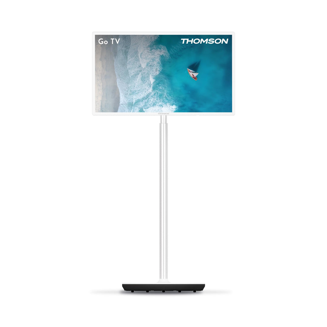 Thomson 32 Zoll (80 cm) Go TV HD (1366x768), Tragbarer Android Fernseher, Sprachsteuerung, Bluetooth