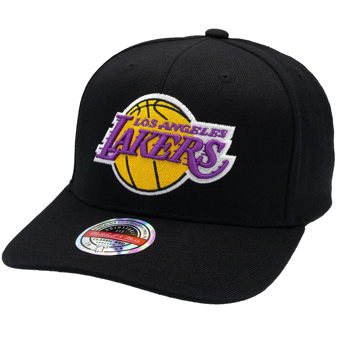 Mitchell & Ness Classic Red Snapback Team Logo - Los Angeles Lakers