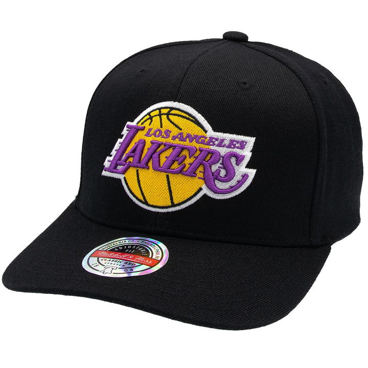 Mitchell & Ness Classic Red Snapback Team Logo - Los Angeles Lakers