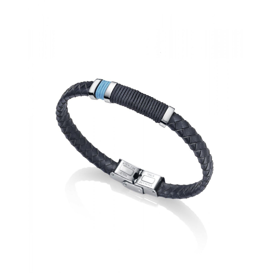 Viceroy Armband 6453P01013 Mann Leder und Stahl
