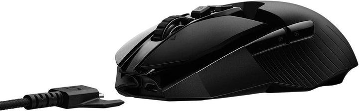 Logitech G903 LIGHTSPEED kabellose Gaming-Maus mit HERO 25K DPI Sensor, Wireless Verbindung, 140+ St