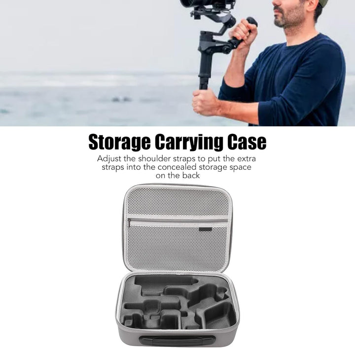 Tragetasche für DJI Ronin RS 3 Case, Handheld Camera Stabilizer Storage Bag with Strap Large Volume
