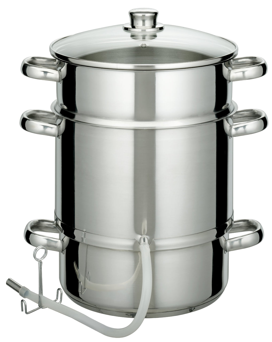 GSW 555999 Edelstahl Entsafter 25cm, 25 cm,