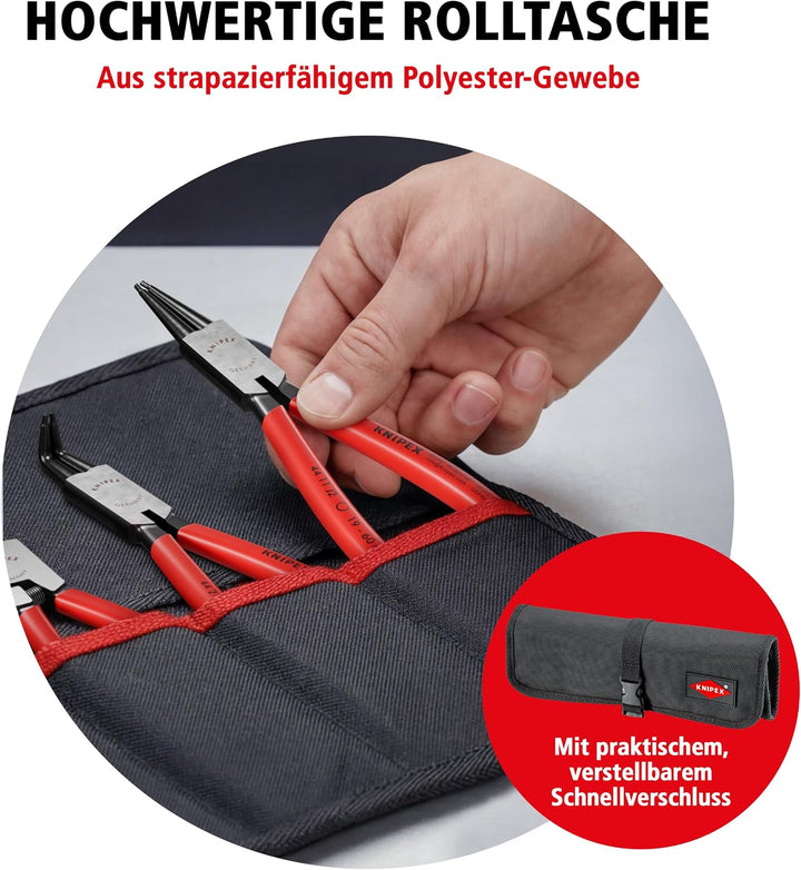 Knipex Sicherungsringzangen-Set 4-teilig 00 19 56