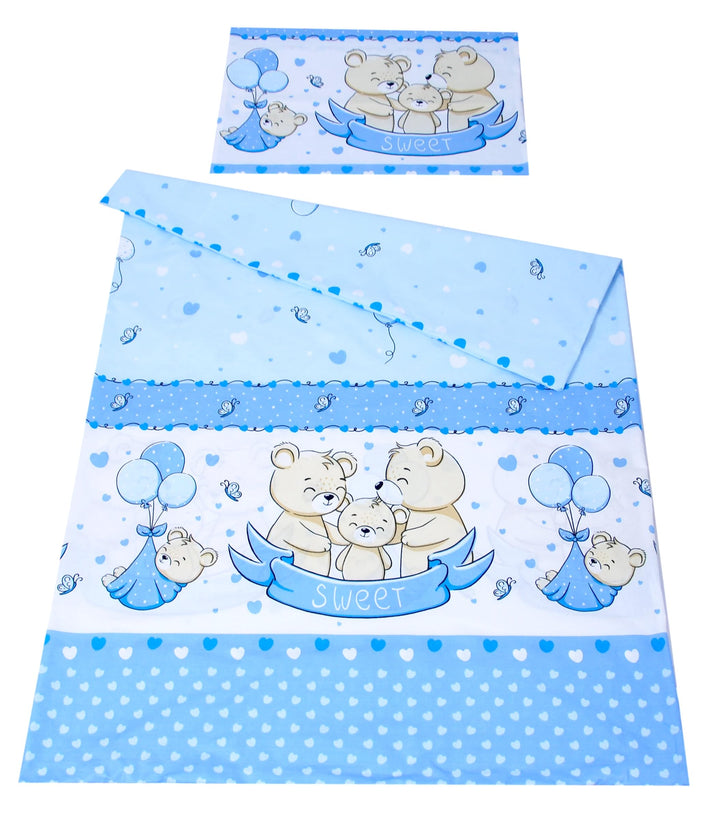 Babylux Bettwäsche Bezug 2 TLG. 100 x 135 cm / 90 x 120 cm Kinderbettwäsche Bettwäsche Kind Bettset