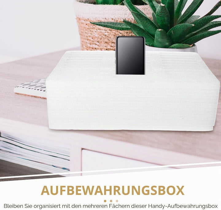 Tofficu Handyhalterung für Klassenzimmer, 30 Fächer, Handy-Aufbewahrungsbox, Organizer für Büro, Sch