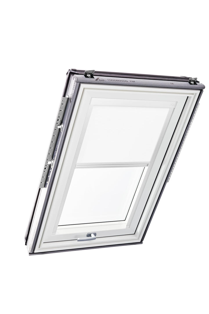 Original Roto Rollo Exclusiv ZRE für Roto Dachfenster - Führungsschiene Weiss - Manuelle Bedienung -