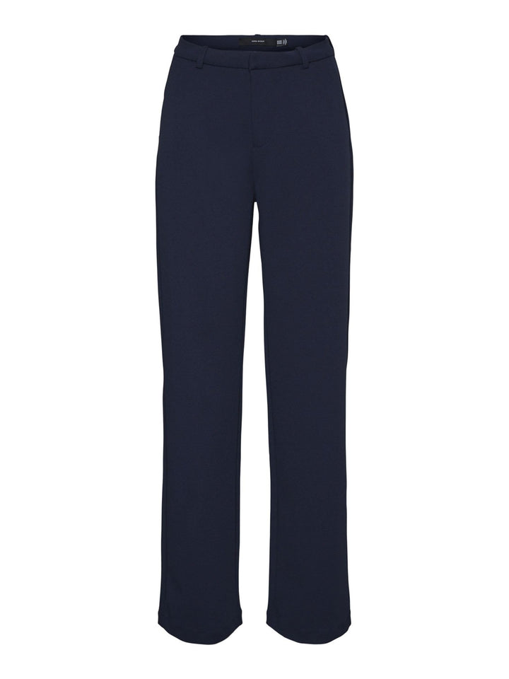 VERO MODA Female Hose VMZAMIRA Mittlere Taille Hose S / 36L Navy Blazer, S / 36L Navy Blazer