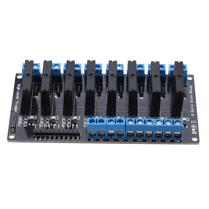 5V 8 Kanal Halbleiterrelais Modul Hochpegelauslöser 2A mit resistiver Sicherung