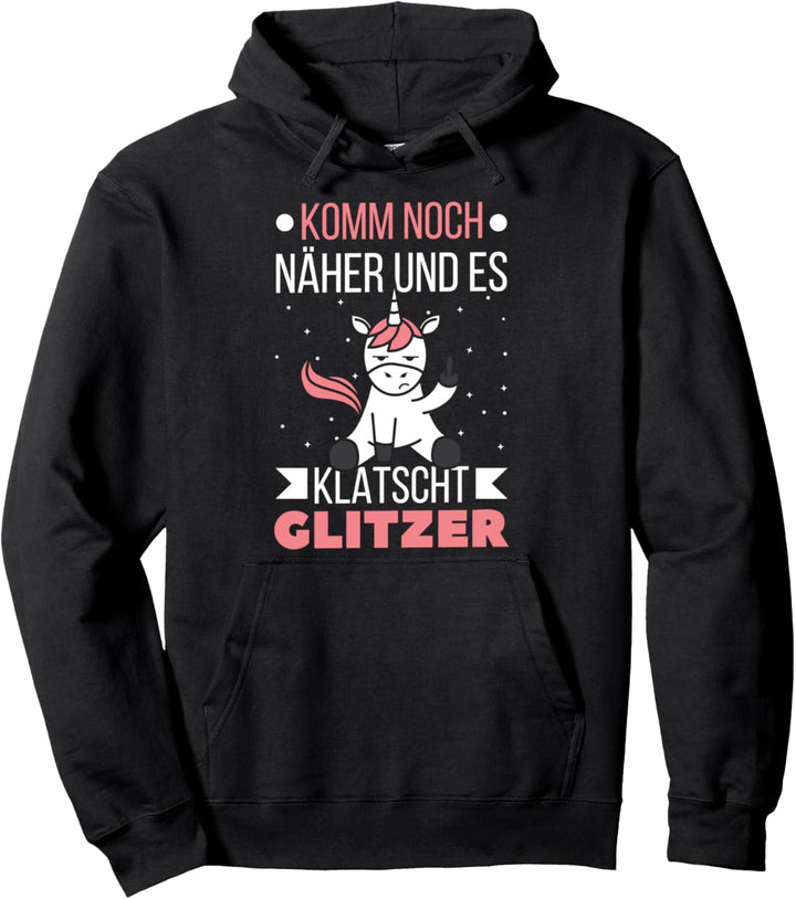 Lustiges Einhorn Unicorn Pullover Hoodie