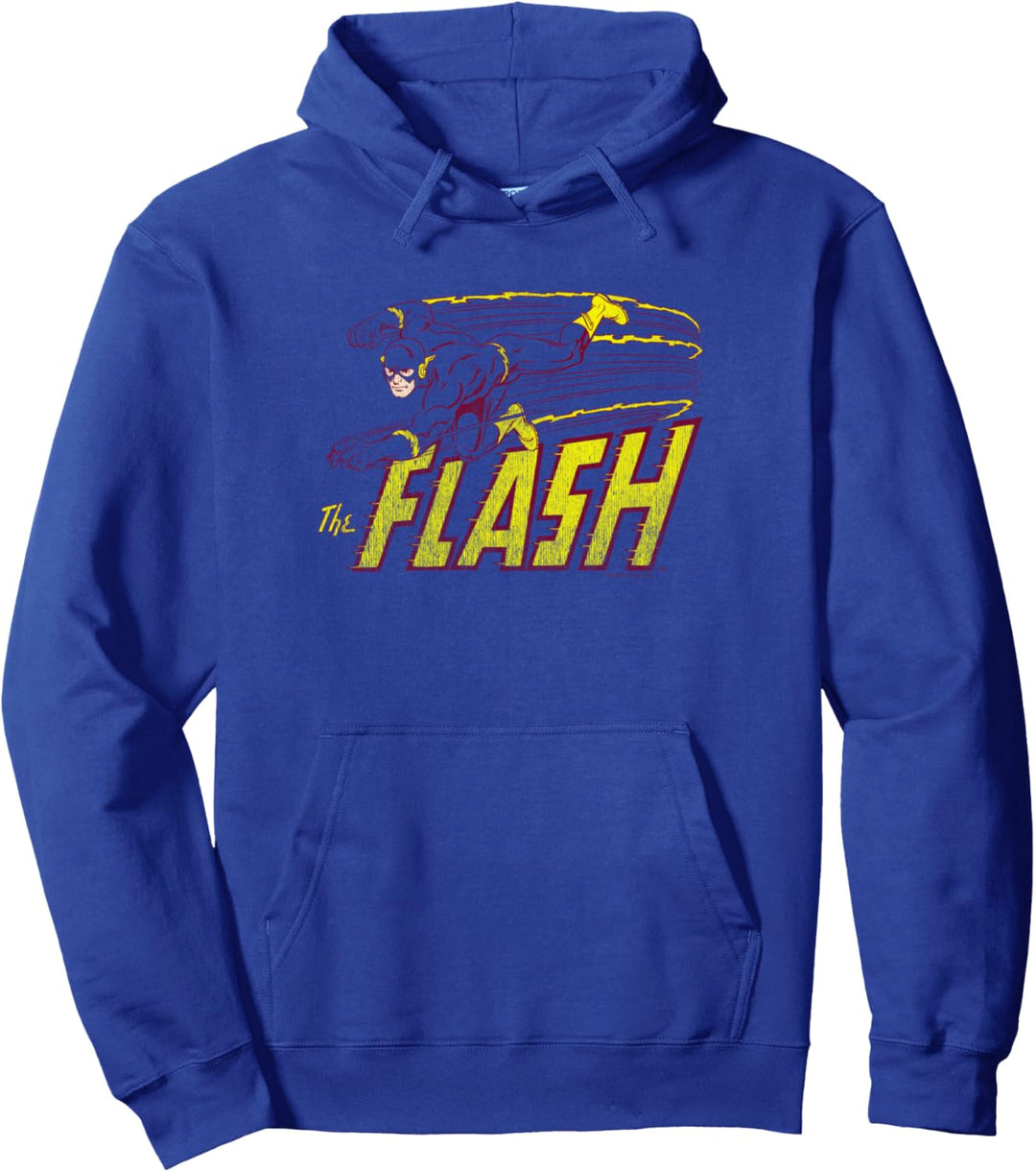 The Flash Speed Distressed Pullover Hoodie