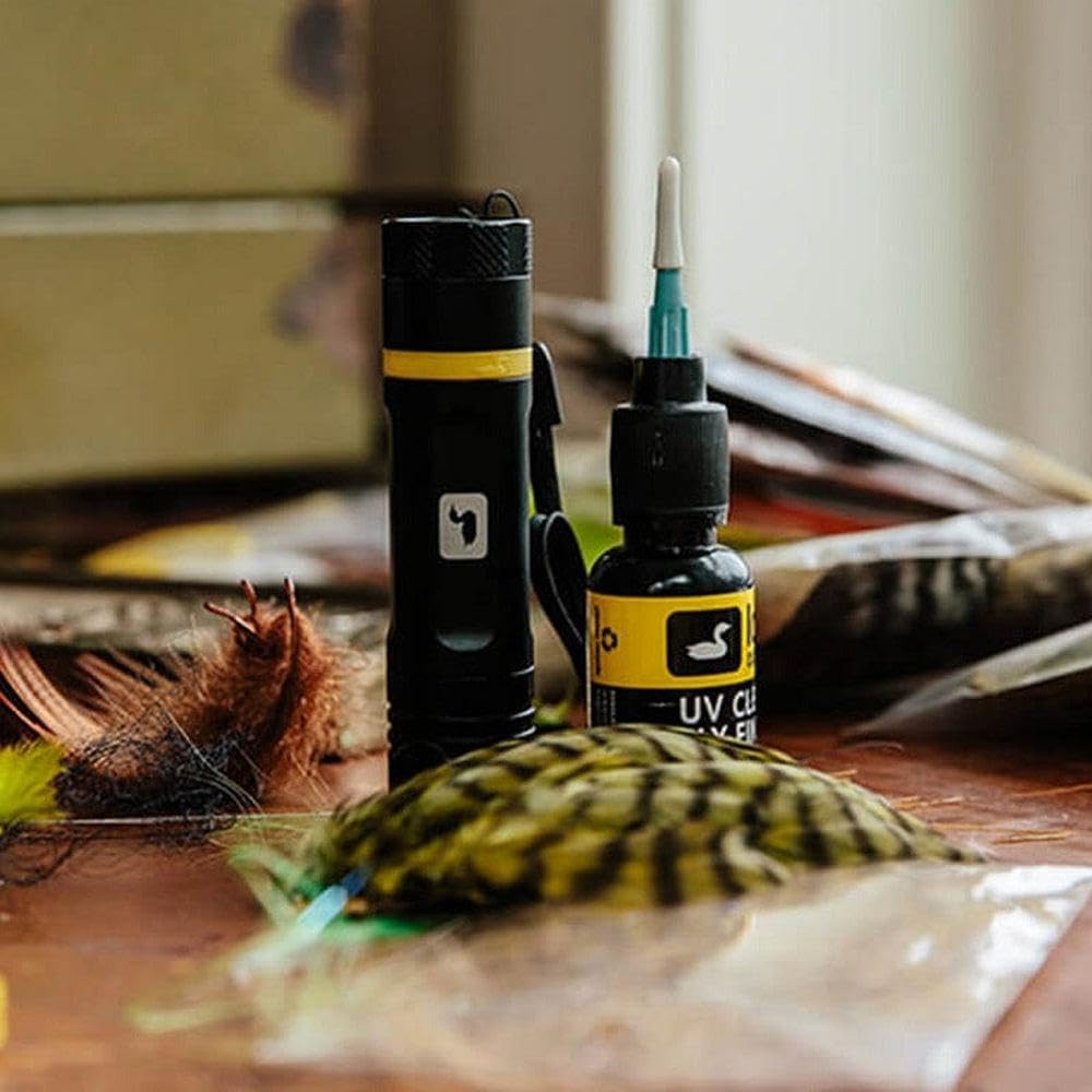 Loon Outdoors - UV - durchsichtiges Finish - Fliegenbinden - Angeln - Köpfe und Körper Thick 1/(2 Oz
