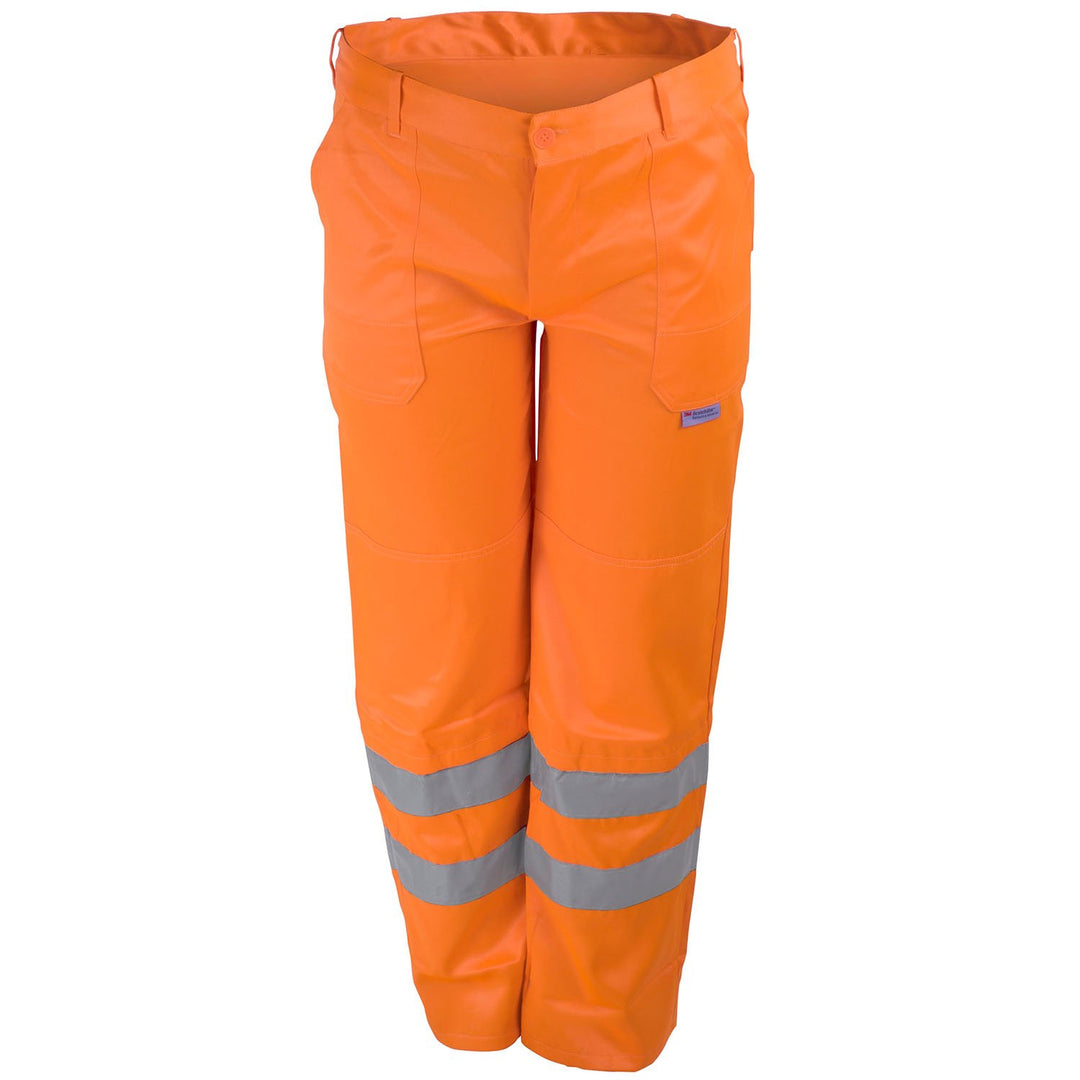 Asatex Warnschutz-Bundhose WHS, leuchtorange, Gr. 50, 50