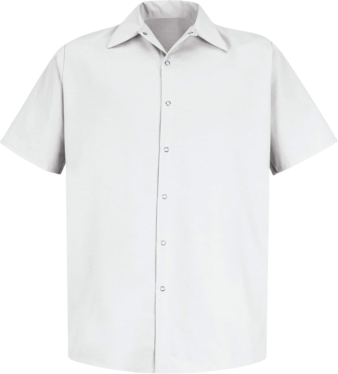 Red Kap Herren Specialized Pocketless Work Shirt Hemd (1er Pack) L Weiss, L Weiss