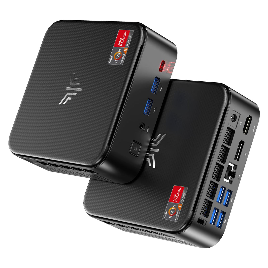 NiPoGi AM16 Mini PC AMD Ryzen 5 PRO 5675U(Beats 5500U/5560U/5600U, 6C/12T, Max. 4,3GHz),Mini Compute