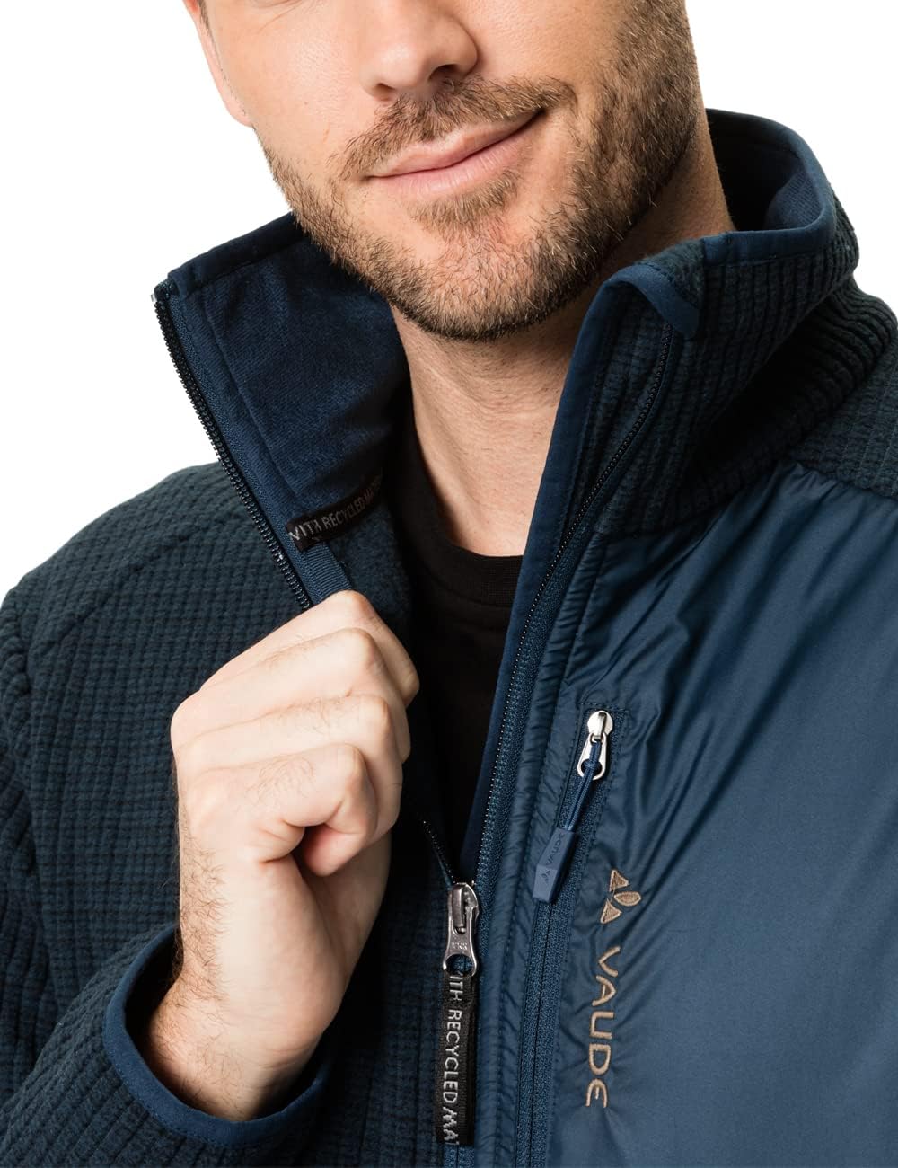 VAUDE Herren Men's Neyland Fleece Jacket Jacke L dark sea, L dark sea