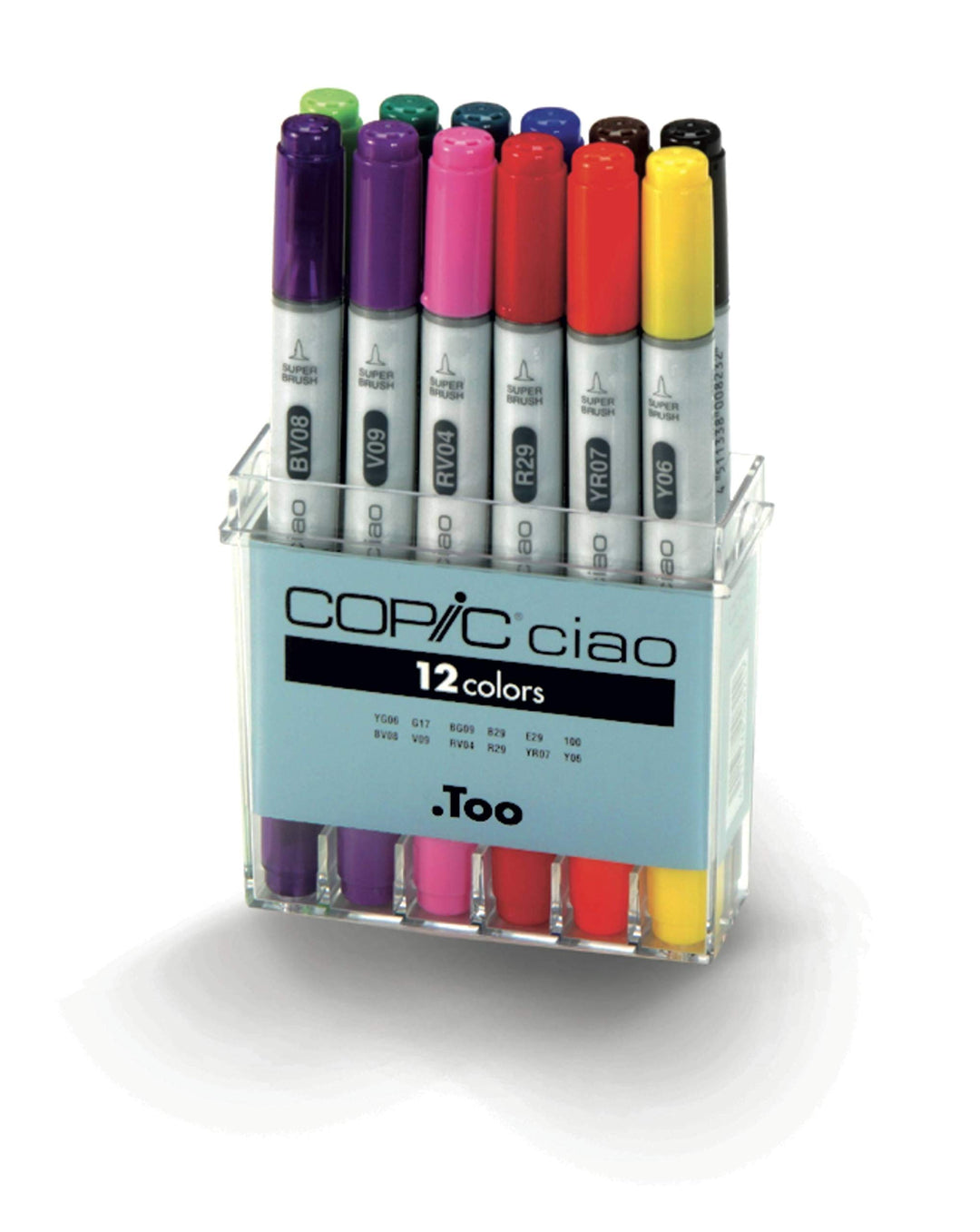 Copic Ciao Les Essentials-Serie Marker, 12 Stück