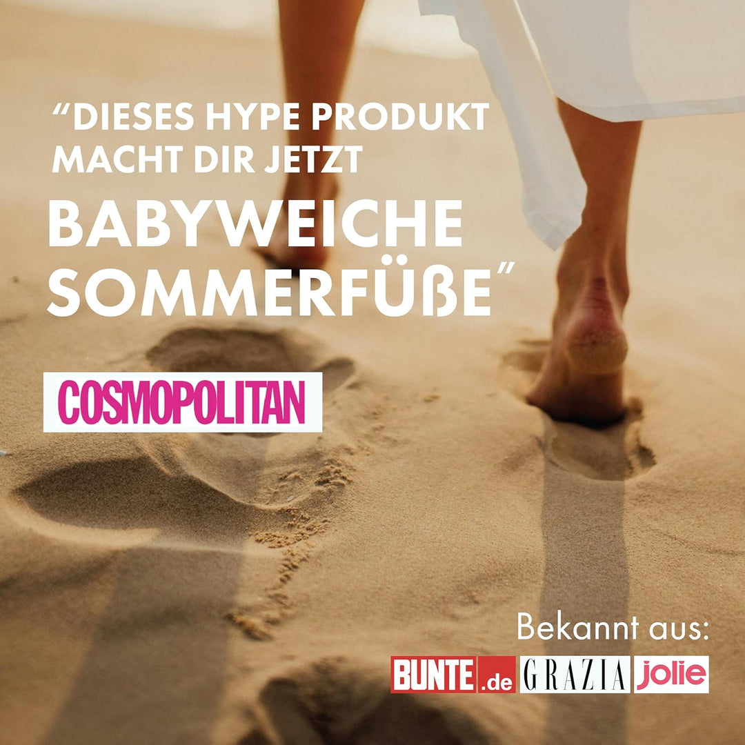 Summer Foot Premium Hornhaut-Entferner - Hornhaut Fussmaske für weiche Füsse - Anti Hornhaut-Socken