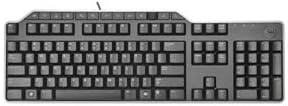 Dell KB-522, Wired, Business Multimedia Tastatur, French (AZERTY), schwarz