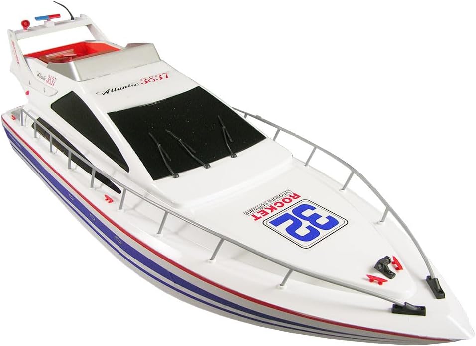 Amewi 26005 Atlantic L 73cm R/C Speedboot Yacht Atlantik inkl. Fernbedienung
