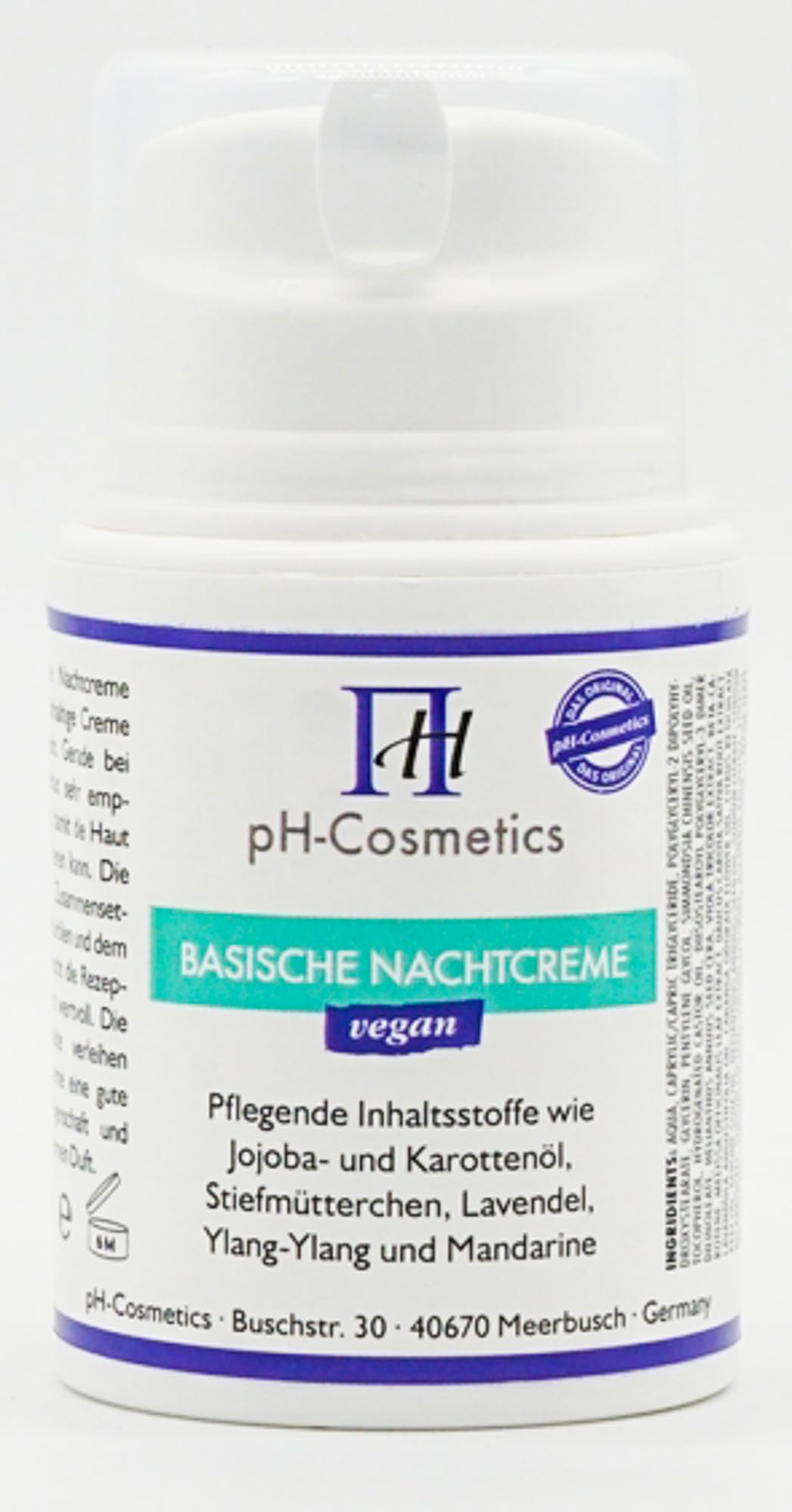 ph-cosmetics PH Cosmetics Basic Nachtcreme pH 7,9 50 ml